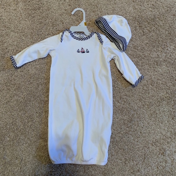 Little Me Other - Little Me Sailboat Gown with Hat
